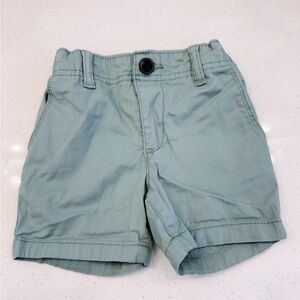 Oshkosh B Gosh Toddler Boy Chino Blue 2T Shorts 98% Cotton 2% Elastane